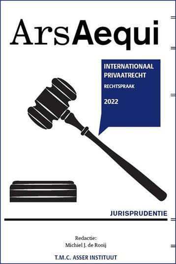 Jurisprudentie Internationaal Privaatrecht 2022 / Ars Aequi, Boeken, Verzenden, Gelezen