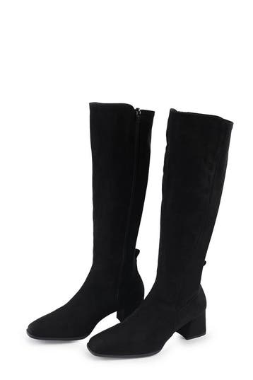 Unisa Laarzen in maat 38 Zwart, Kleding | Dames, Schoenen, Hoge laarzen, Verzenden, Zwart, Zo goed als nieuw