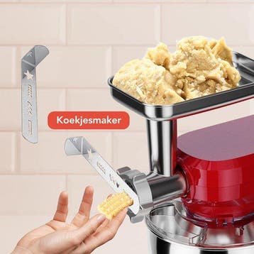 2dekans | KitchenBrothers Keukenmachine - 6-in-1 Keukenrobot, Ophalen of Verzenden, Gebruikt