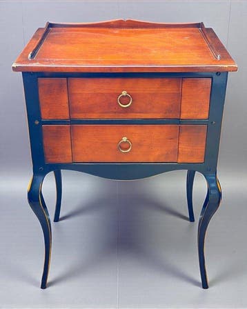 Bijzettafel - Hoge ladekast - Mahonie - Lodewijk XV