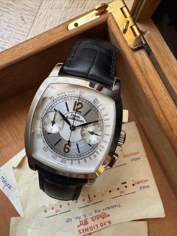 JeanRichard - Grand Tv Screen Chronograph full set - 30016 -, Nieuw