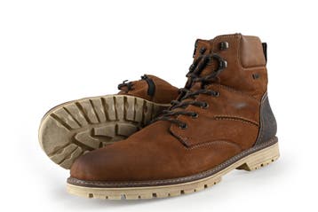 Rieker Veterboots in maat 47 Bruin, Kleding | Heren, Schoenen, Bruin, Verzenden, Boots, Zo goed als nieuw