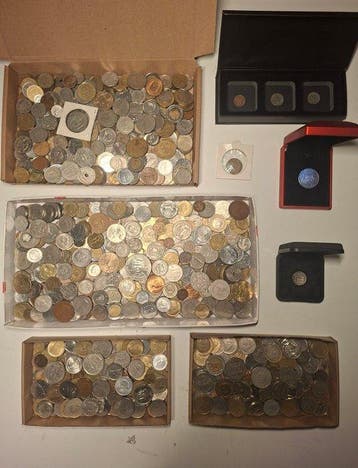 Wereld. Collection of coins (Zonder minimumprijs)