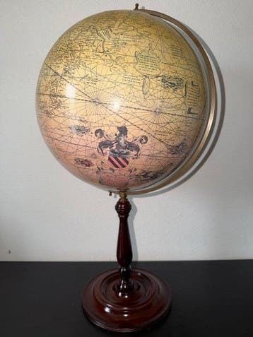 Terrestrial table globe - Klassieke tafel-wereldbol -