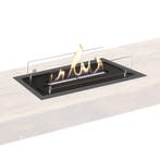 Xaralyn Bio-ethanol brander L met inbouwprofiel Zwarte, Huis en Inrichting, Haarden, Verzenden, Nieuw, Inbouwhaard, Elektrische haard