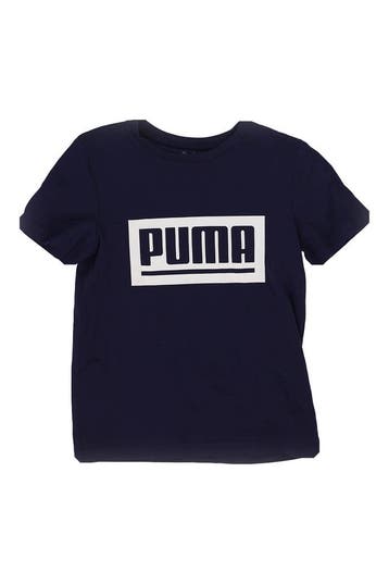 Puma T-shirt Jongens in maat 128 Blauw, Verzenden, Nieuw, Puma, Jongen of Meisje