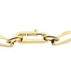 Gouden closed forever armband (Schakelarmband), Sieraden, Tassen en Uiterlijk, Armbanden, Ophalen of Verzenden, Gebruikt, Overige kleuren