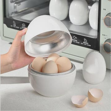Magnetron Eierkoker voor 4 Eieren - Snel en Makkelijk Gekook, Verzenden, Nieuw