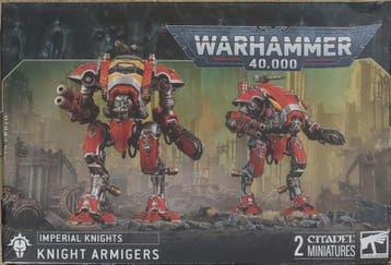 Imperial Knights - Knight Armigers (Warhammer 40.000 nieuw), Hobby en Vrije tijd, Wargaming, Ophalen of Verzenden, Nieuw