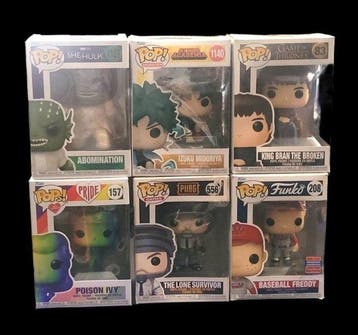 Funko - Funko Pop - Mixed Collection Lot of 6 – Includes, Antiek en Kunst