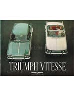 1962 TRIUMPH VITESSE 6 BROCHURE ENGELS, Nieuw, Author