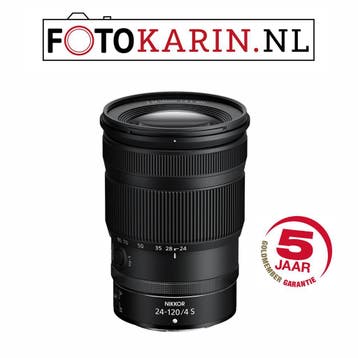 NIKON Z 24-120mm | f/4 S | op voorraad | Foto Karin Kollum, Ophalen of Verzenden, Nieuw, Zoom