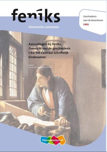 Feniks historische contexten 2e fase vwo 9789006467109, Zo goed als nieuw