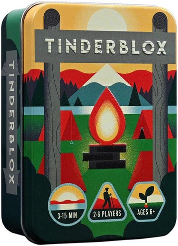 Tinderblox - Mini Tin Game | Alley Cat Games - Kaartspellen, Hobby en Vrije tijd, Gezelschapsspellen | Kaartspellen, Verzenden