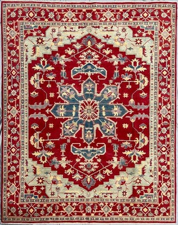 Afghaans Ziegler – (unused) - handgeknoopt - wol - Tapijt -, Nieuw