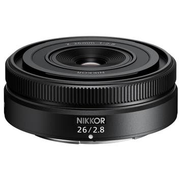 Nikon Z 26mm F2.8S Objectief - Nieuw! + 5 jaar Garantie, Ophalen of Verzenden, Nieuw, Groothoeklens