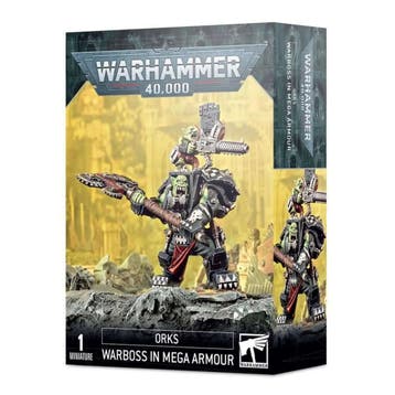 Ork Warboss In Mega Armour - Orks, Ophalen of Verzenden, Nieuw