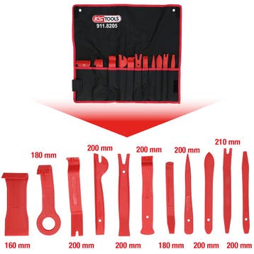 KS Tools Kunststof Bekleding Hevelset 11-delig, Verzenden, Nieuw