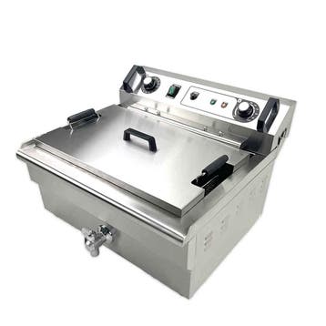 HCB Friteuse - 30 liter - 400V - RVS, Verzenden, Nieuw in verpakking