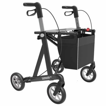 Rollator Server HD Comfort met SOFT wielen (8,1 kg), Diversen, Ophalen of Verzenden, Nieuw
