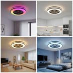VENTELUX LED plafondlamp met ventilator 48W + 15W 3CCT +..., Ophalen of Verzenden, Nieuw