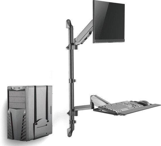 2dekans | VDD Gaming - Monitor- & Toetsenbordbeugel - Max, Computers en Software, Monitoren, Zo goed als nieuw, Ophalen of Verzenden