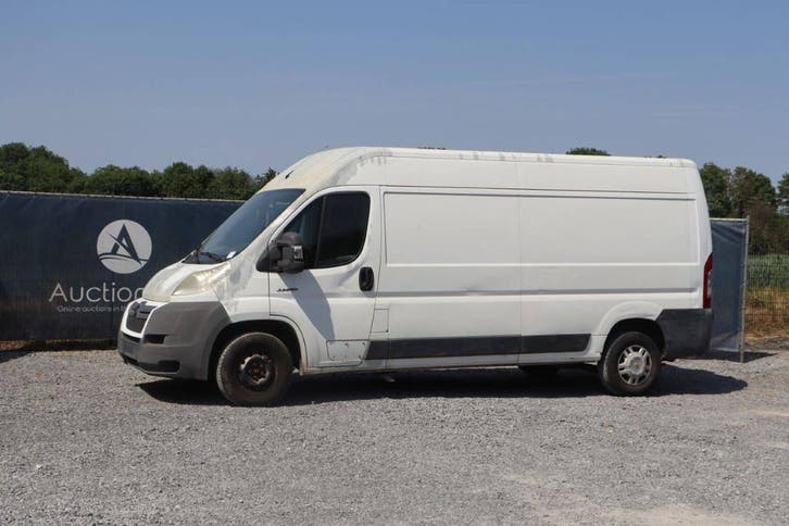 Veiling: Bestelwagen Citroën Jumper Diesel 120pk 2008, Auto's, Bestelauto's, Handgeschakeld, BTW verrekenbaar, Diesel, Wit, Gebruikt