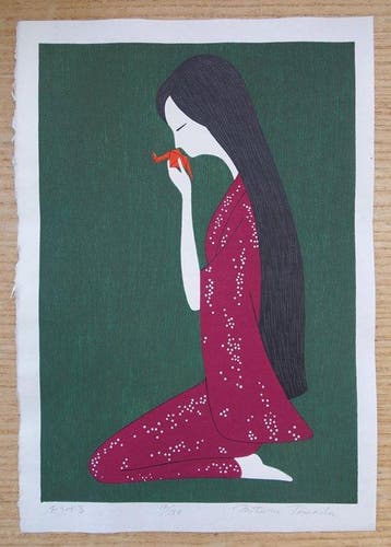 Orizuru (paper crane) - Mitsuru Tomoda (1948*) - Japan
