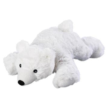 Warmies ijsbeer warmteknuffel - wit - 30 cm, Verzenden, Nieuw