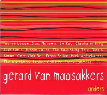 cd - Gerard van Maasakkers - Anders, Verzenden, Zo goed als nieuw