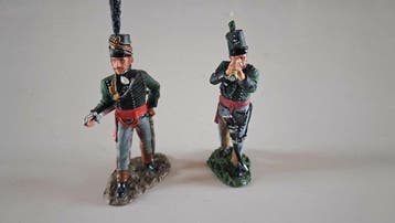 King & Country - Tinnen soldaat - NA376 Rifles Officer w/, Nieuw