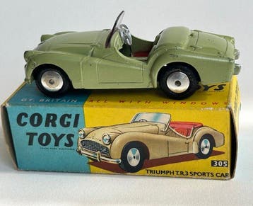 Corgi 1:43 - Modelauto - Triumph TR3 - Geen reserveprijs, Nieuw