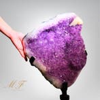 17KG - Uitzonderlijke amethist in vrije vorm Bol - Hoogte: