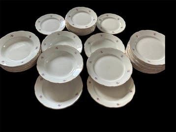 S.C.Richard - Tafelservies (37) - Sterk aardewerk -, Antiek en Kunst
