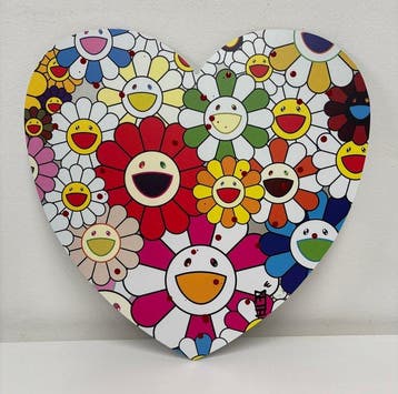 Meta Pop (1990) - Heart Takashi Murakami Flowers, from: The, Antiek en Kunst, Kunst | Designobjecten