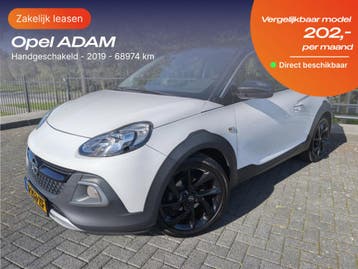 Opel ADAM | Zakelijk Leasen vanaf 114,- p/mnd, Nieuw, Financial lease, Lease, ADAM