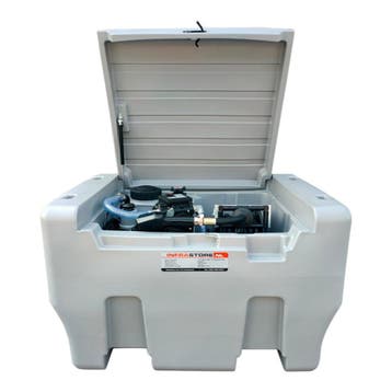 400 liter Dieseltank met slanghaspel en 12 Volt vulpomp, Verzenden