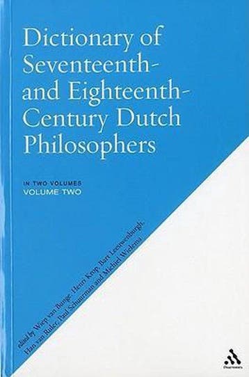 Dictionary of Seventeenth- and Eighteenth-Century Dutch Phil, Verzenden, Nieuw