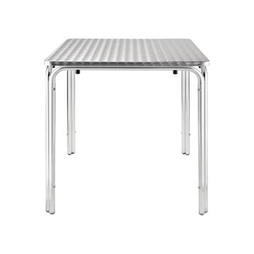 Bolero RVS stapelbare vierkante tafel, Ophalen of Verzenden