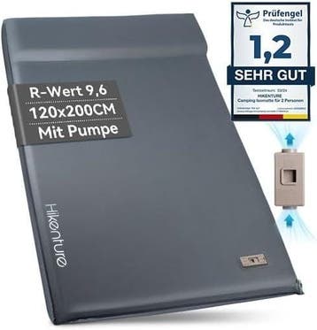 Luchtbed 2 Personen 120cm | Retourdeal Laatste Stuk!, Ophalen of Verzenden, Zo goed als nieuw, 2-persoons