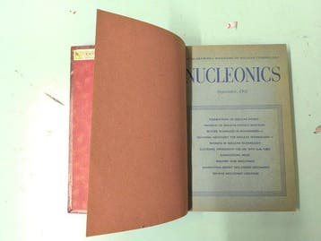 Collectifs - Revue NUCLEONICS [Volumes 1 to 9] - 1947-1951