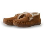 Warmbat Pantoffels in maat 40 Cognac, Kleding | Dames, Schoenen, Overige kleuren, Verzenden, Zo goed als nieuw, Pantoffels of Sloffen