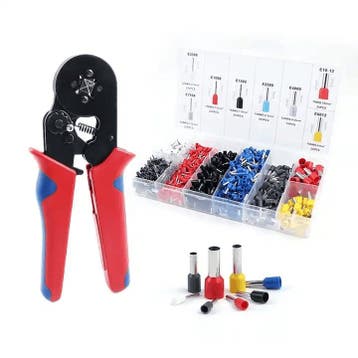 Krimptang Set - Kabelschoentang - 1200 delig, Ophalen of Verzenden, Nieuw