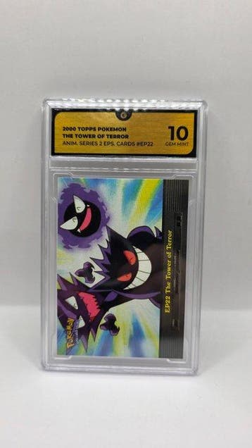Pokémon - 1 Graded card - Pokémon - Gengar, Haunter, Gastly, Hobby en Vrije tijd, Verzamelkaartspellen | Pokémon, Nieuw
