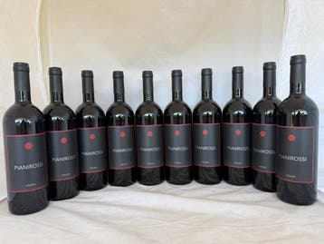 2014 Pianirossi Toscana Rosso - Toscane IGT - 10 Flessen, Nieuw