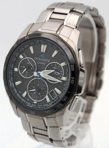 Casio - Oceanus Manta Solar Radio Controlled Chronograph, Nieuw