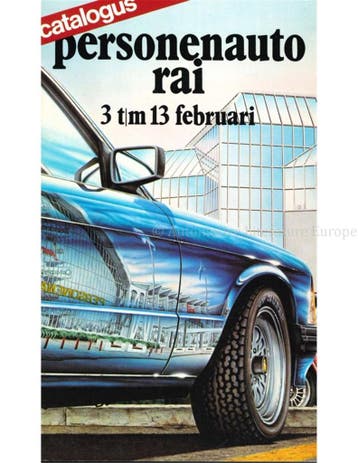 1983 AUTORAI CATALOGUS DUTCH, Nieuw, Author