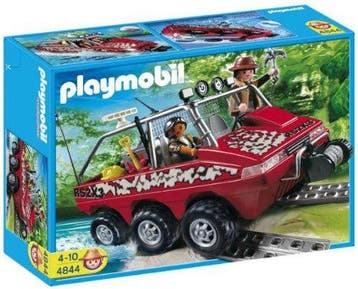 Playmobil Amfibievoertuig van de Schattenjagers – 4844 (Nieu, Kinderen en Baby's, Speelgoed | Playmobil, Verzenden, Nieuw