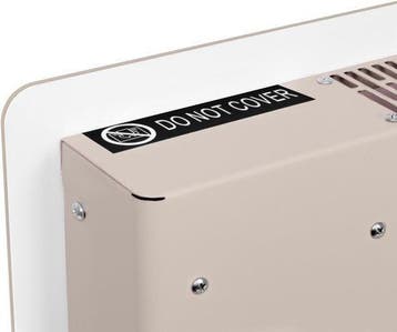 2dekans | VONROC Luxe elektrische kachel - Convectorkachel, Ophalen of Verzenden, Zo goed als nieuw