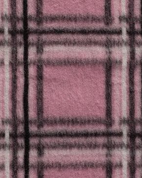 Heavy Knit Brushed Ruiten Roze, Nieuw, Roze